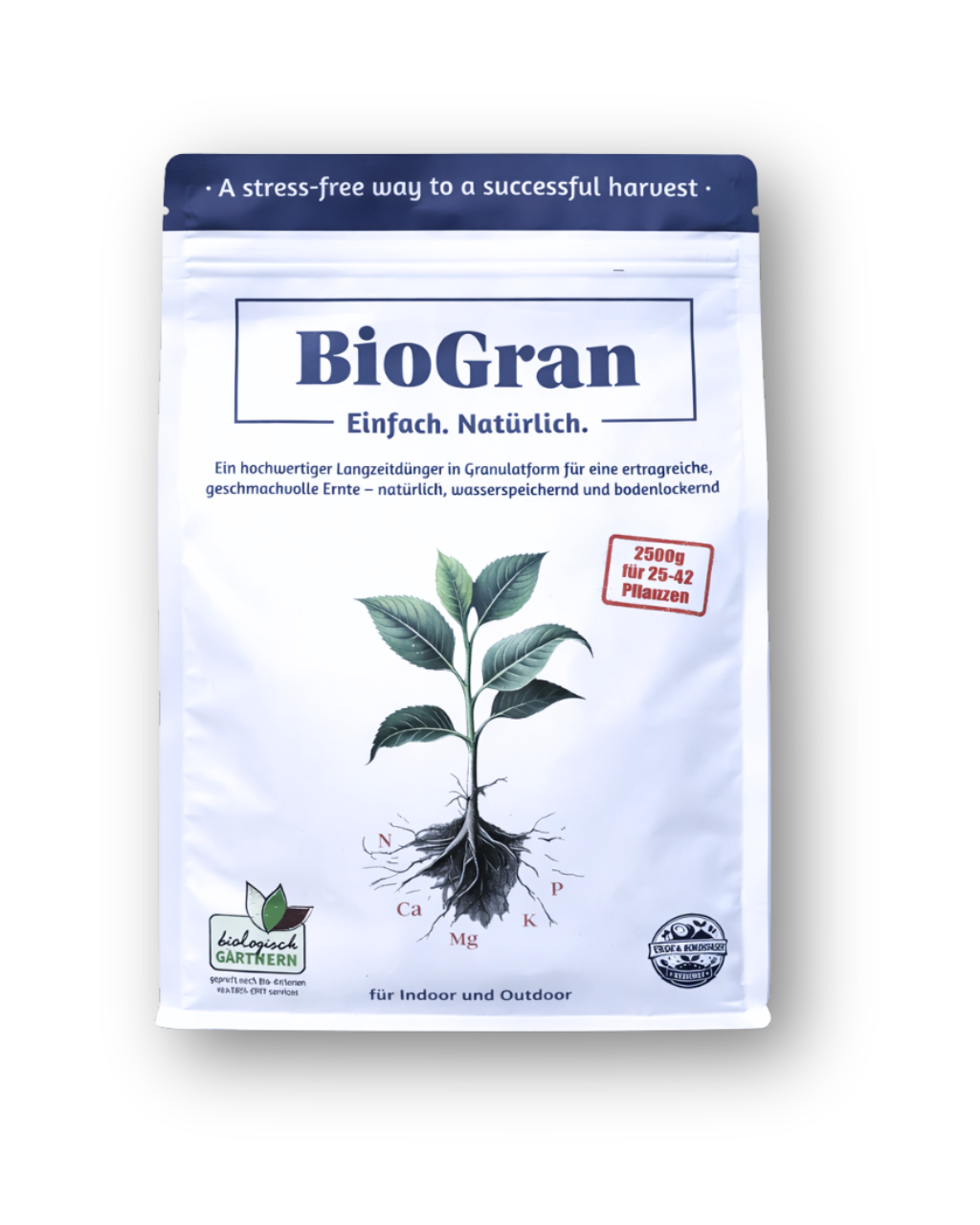 BioGran Bio Dünger Granulat 2,5kg – Indoor & Outdoor